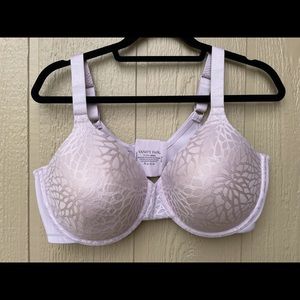 Vanity Fair Beauty Back Full Figure Underwire Bra 40DD Earthy Gray NWOT